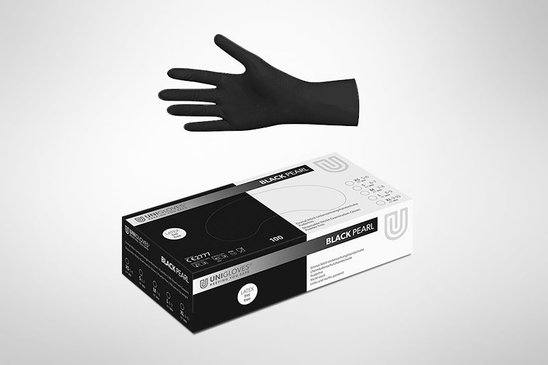Nitril Handschuhe schwarz